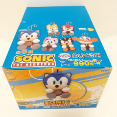 Sonic The Hedgehog &You Nuigurimi(Set Of 6) Plushies Peluches Sega GoodsJapanNEW