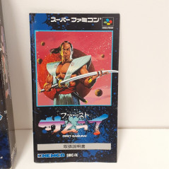 First Samurai Wth Reg.Card Super Famicom (Nintendo SFC) Japan Game Kemco Action 1993 SHVC-FK