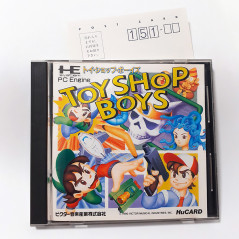 Toy Shop Boys Wth Reg.Card Nec PC Engine Hucard Japan Game PCE Shmup/Shooting Victor 1990
