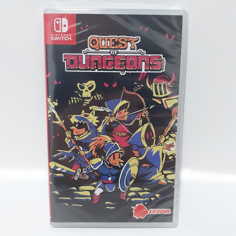 Quest Of Dungeons Nintendo Switch Asian Game In ENGLISH Neuf/New Sealed Jeu RPG Leoful