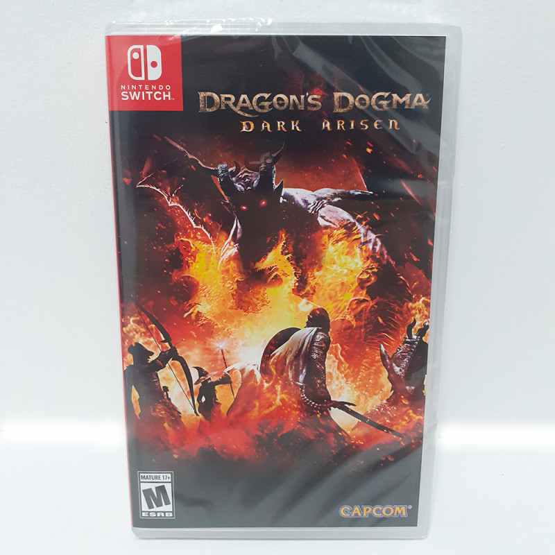 Dragon's Dogma Dark Arisen Nintendi Switch US Game In ENG/FR Neuf New Sealed RPG Action Capcom