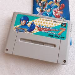 Rockman 7 Super Famicom (Nintendo SFC) Japan Game Megaman Mega Man Capcom Action 1995 SHVC-P-A7RJ