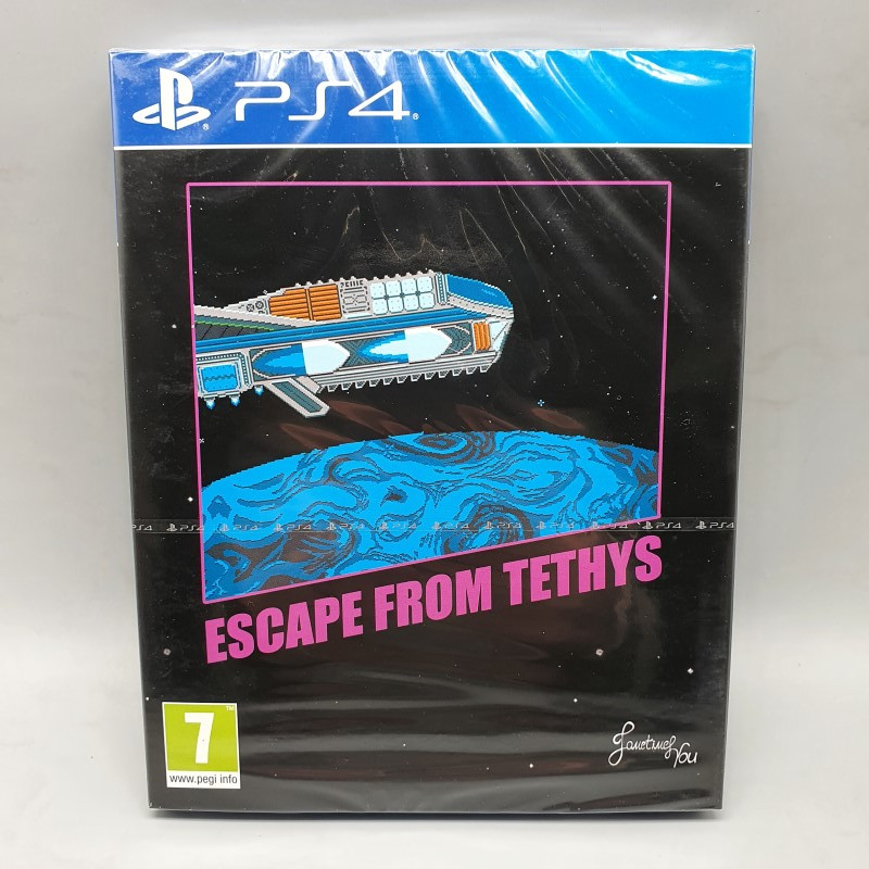 Escape From Tethys Sony PS4 FR NEW/SEALED Red Art Games Action Aventure Metroidvania sleeve 3760328370212 (DV-FC1)