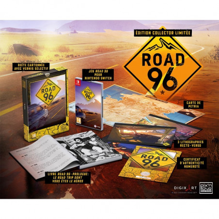 Road 96 Collector Edition NINTENDO SWITCH FR NEW/SEALED Pix'N Love Game Series Aventure Road Trip