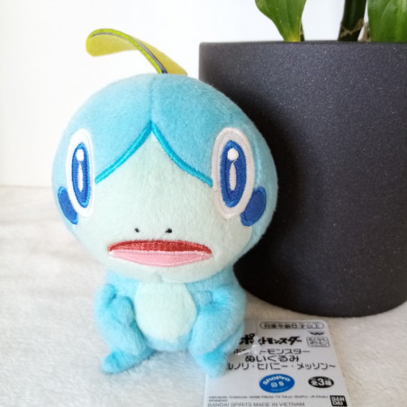 Pocket Monster Messon Sobble Larmeleon Peluche Plush Pokemon Banpresto Japan Official