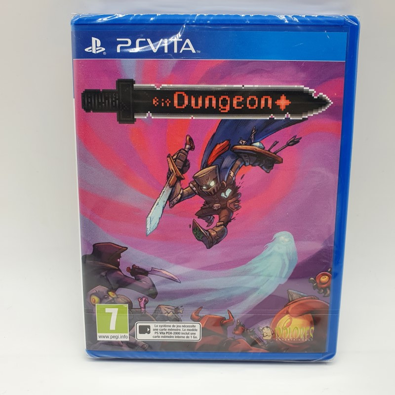 Bit Dungeon Plus Sony PSVITA FR Game in DE-RU-PT-JP-UK-IT-FR-SP New/SEALED Red Art Games RPG