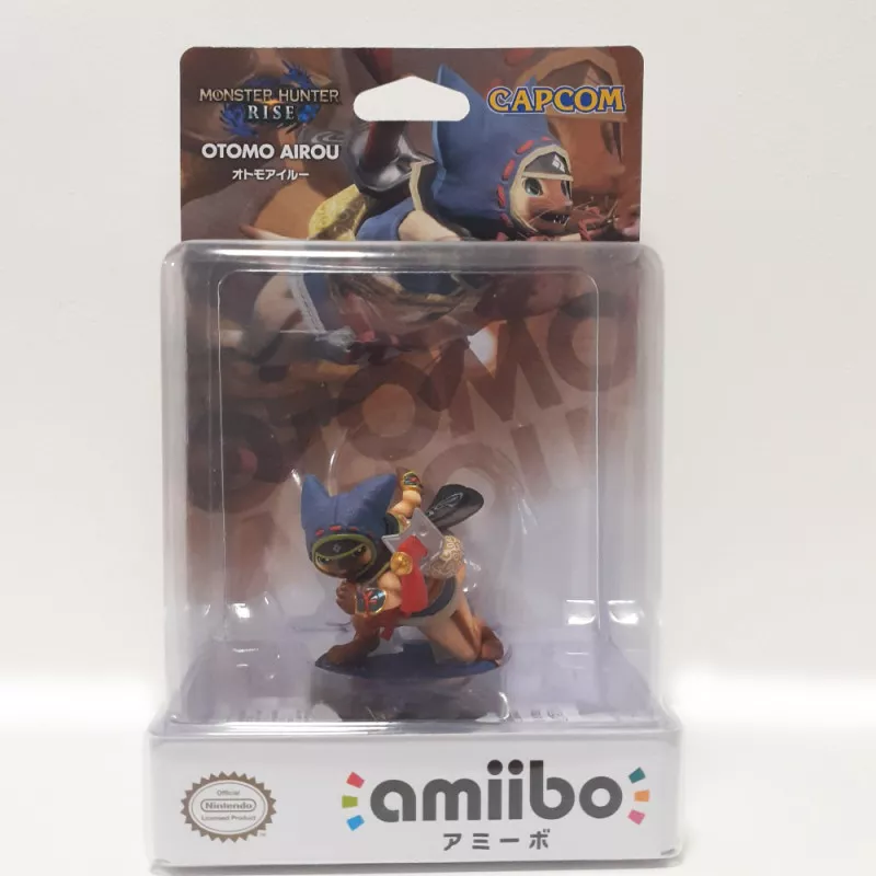 Amiibo Monster Hunter Rise Alico Otomo Airou Figure Japan Ver. NEUF/NEW ...