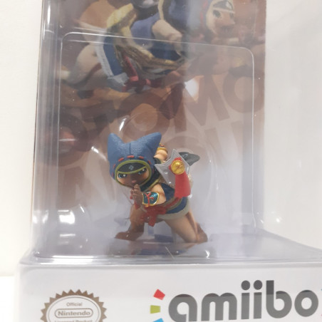 Amiibo Monster Hunter Rise Alico Otomo Airou Figure Japan Ver. NEUF/NEW Sealed Nintendo/Capcom