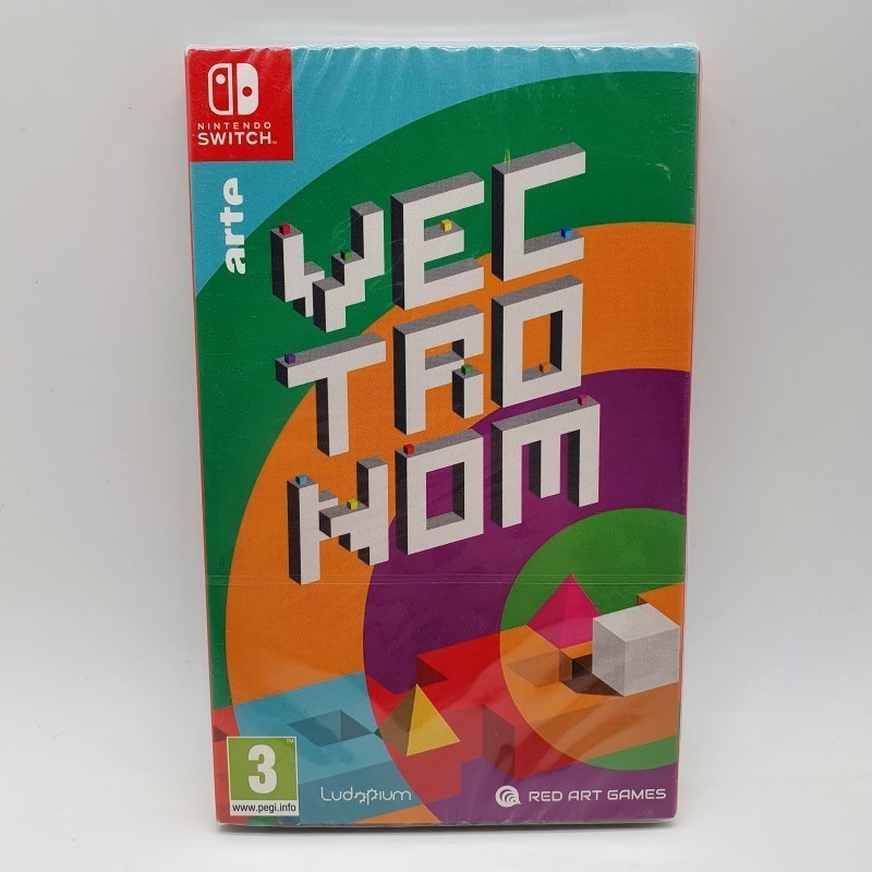 Vectronom With Sleeve Nintendo Switch FR Game In EN-FR-DE-ES-IT-PT New/SEALED Red Art Games Action Music ARTE
