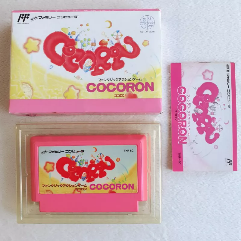 ココロン Famicom (Nintendo FC) Japan Ver. Fantasic Action Game Takeru 1991  TKR-8C
