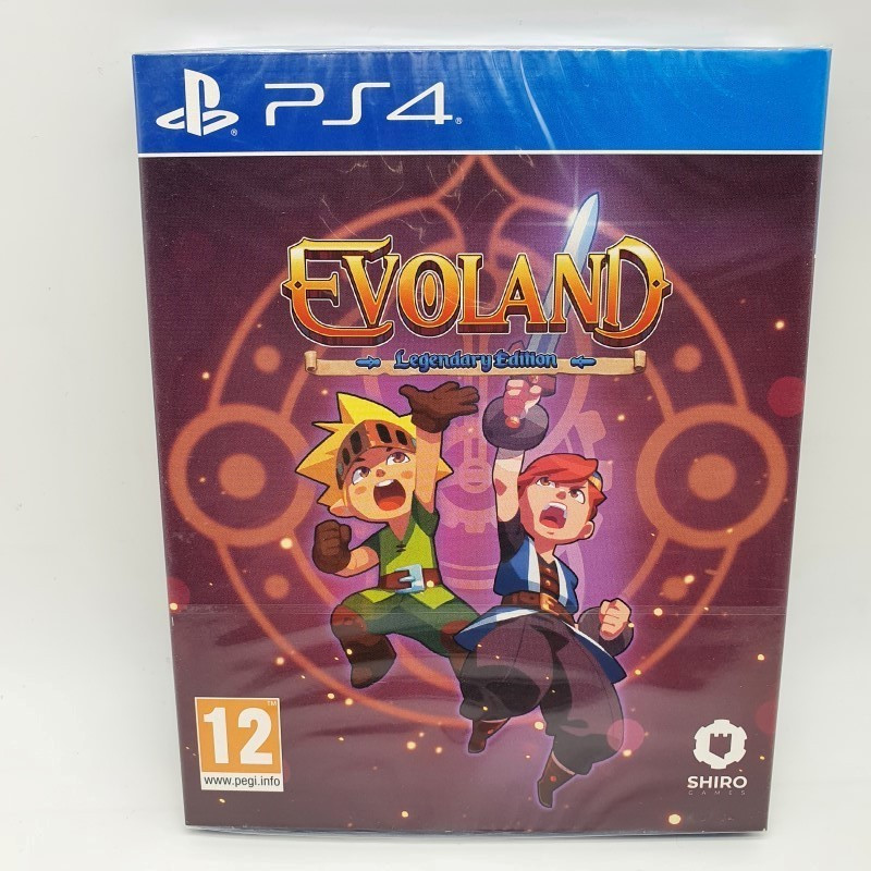 Evoland Legendary Edition/Sleeve Sony PS4 FR Game In  DE-EN-FR New/SEALED Red Art Games Action RPG Aventure
