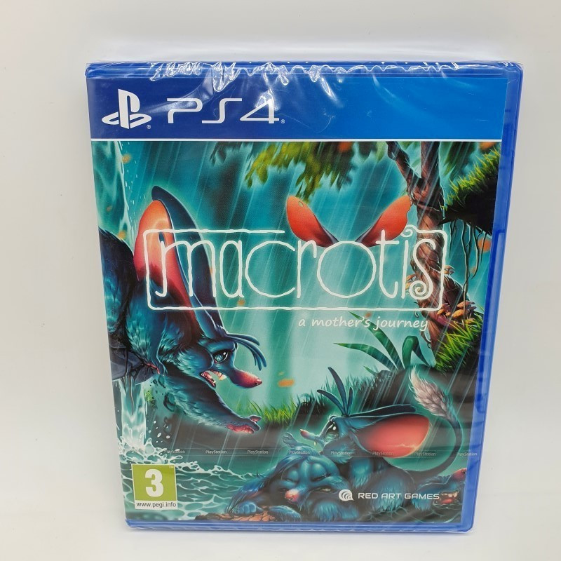Macrotis A Mother's Journey Sony PS4 FR Game In DE-EN-CH-ES-FR-IT-JP-PT-RU New/SEALED Red Art Games Plateforme Aventure