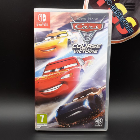 Cars 3 Nintendo Switch FR Game In EN-FR-DE-ES-IT-NL NewSealed Pixar Disney Jeu Racing Course Vers la Victoire