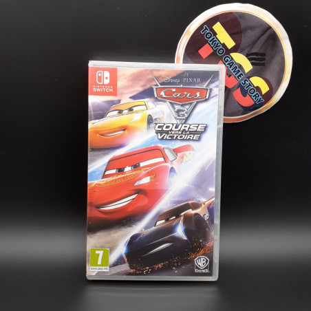 Cars 3 Nintendo Switch FR Game In EN-FR-DE-ES-IT-NL NewSealed Pixar Disney Jeu Racing Course Vers la Victoire