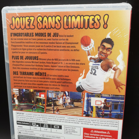 Nba 2K Playgrounds 2 Nintendo Switch FR NEW/SEALED 2K Sport Basketball