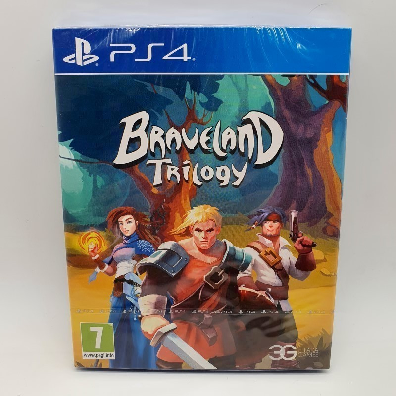 Braveland Trilogy With Sleeve(999)Sony PS4 FR Game in DE-EN-CH-ES-FR-IT-PT-RU Red Art Games Action, RPG, Stratégie(DV-FC1)