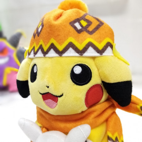 Pocket Monster Yuki Matsuri no Pikachu Snow festival Peluche Plush Nintendo Pokemon Center Japan Official