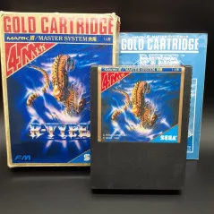 R-Type Sega Mark III Master System Japan Game Jeu Shmup Irem Rtype 1988  G-1364