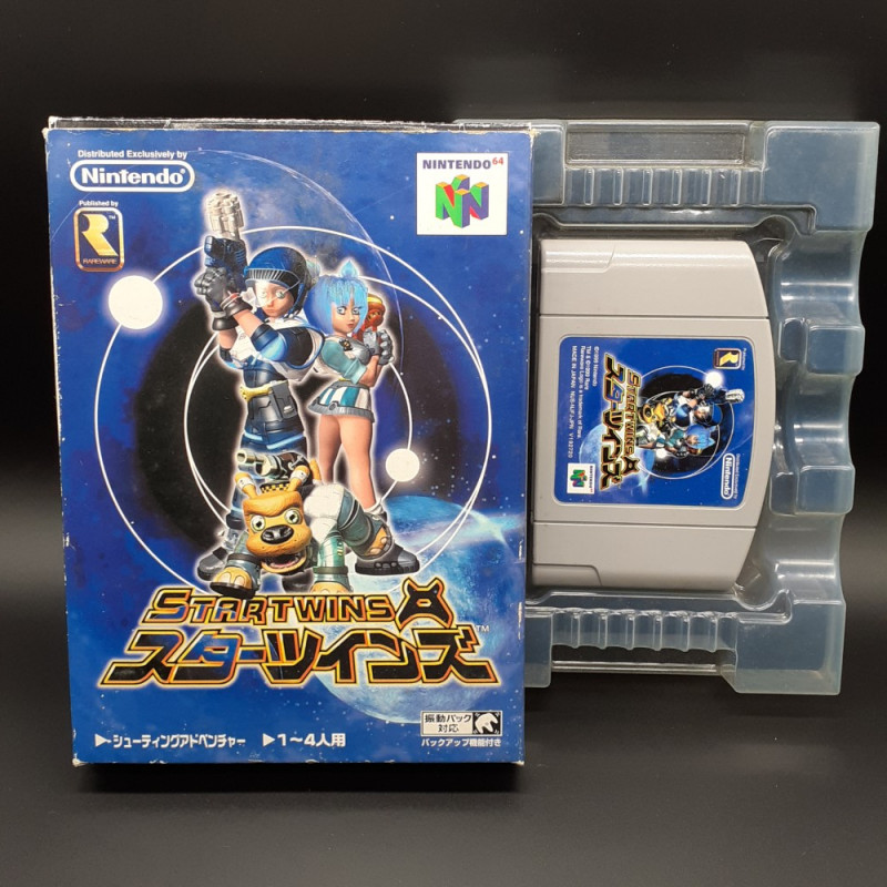 Star Twins (No Manual) Nintendo 64 Japan Game N64 Jet Force Gemini Rare 1999