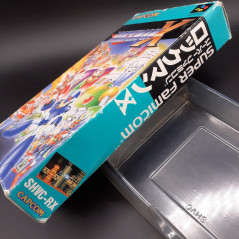 Rockman X +Reg.Card Super Famicom Japan Game Nintendo SFC Megaman Capcom 1993 SHVC-RX