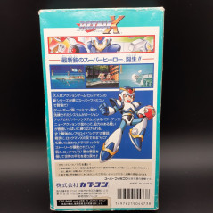 Rockman X +Reg.Card Super Famicom Japan Game Nintendo SFC Megaman Capcom 1993 SHVC-RX