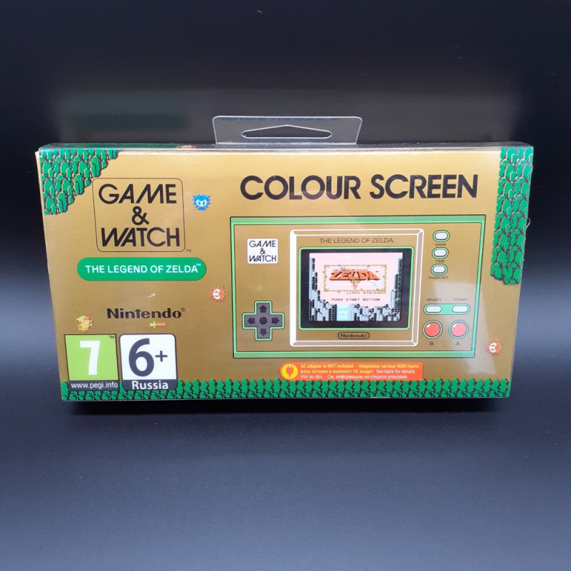 Game & Watch The Legend Of Zelda NINTENDO Euro NEW/SEALED Colour Screen