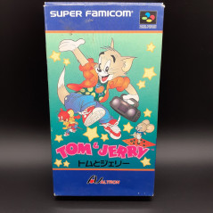 Tom & Jerry +Reg.Card Super Famicom Japan Game Nintendo SFC Altron 1993 SHVC-TJ