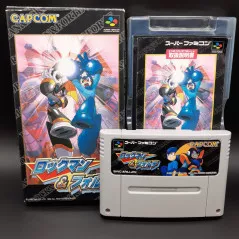 ロックマン＆フォルテ Super Famicom Japan Ver. Platform Action Capcom 1998 TBE  (Nintendo SFC) Megaman