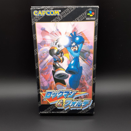 Rockman & Forte (Bass) Super Famicom Japan Game Nintendo SFC Megaman Platform Action Capcom 1998