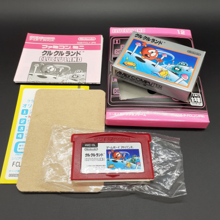 クルクルランドファミコンミニ12 Game Boy Advance GBA Japan Ver. Action Nintendo 2004