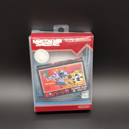Bomberman Famicom Mini 09 Game Boy Advance GBA Japan Ver. Hudson Soft 2004 Nintendo AGB-P-FBMJ