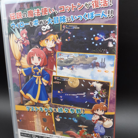 Cotton Rock'n'Roll Nintendo Switch Japan Game in ENGLISH Neuf/New Sealed Shmup Shooting Success
