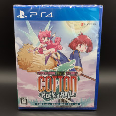 Cotton Rock'n'Roll PS4 Japan Game in ENGLISH Neuf/New Sealed Playstation 4 Shmup Shooting Success