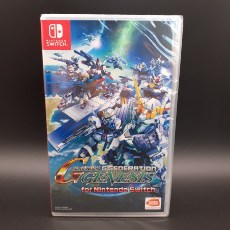 SD Gundam G Generation Genesis Nintendo Switch Asian Game In ENGLISH NewSealed Bandai Namco Tactical RPG