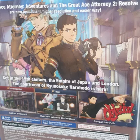 The Great Ace Attorney Chronicles - PS4 and PS5 Games