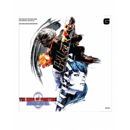 Vinyle The King Of Fighters 2000 Definitive Soundtrack 2LP SNK NEO SOUND ORCHESTRA GS-023 Records NEW/SEALED