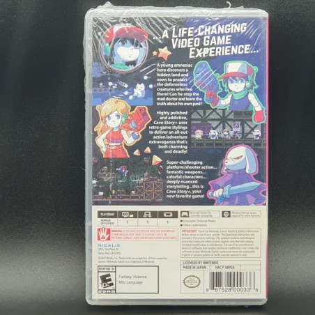 Cave Story+ With Soundrack Little Damage Switch USA Ver.NEW NICALIS PLATFORM Nintendo