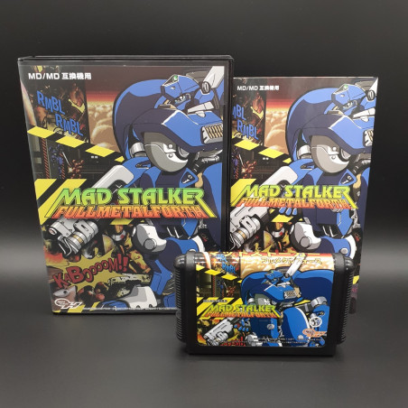 Mad Stalker Full Metal Forth Sega Megadrive Japan Ver. TBE Colombus Circle 2020 Edition Mega Drive