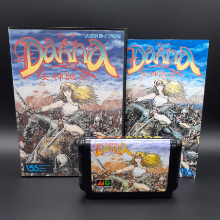 Dahna Megami Tanjou Sega Megadrive Japan Game TBE Beat Them All Mega Drive IGS 1991