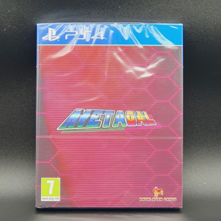 Metagal With Sleeve Sony PS4 FR New/SEALED Red Art Games Platforme Action (DV-FC1)