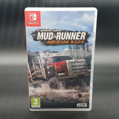 Spintires: MudRunner-American Wilds Nintendo Switch FR Game in EN-DE-FR-RU-ES-PT-IT USED Focus Home Course (DV-FC1)