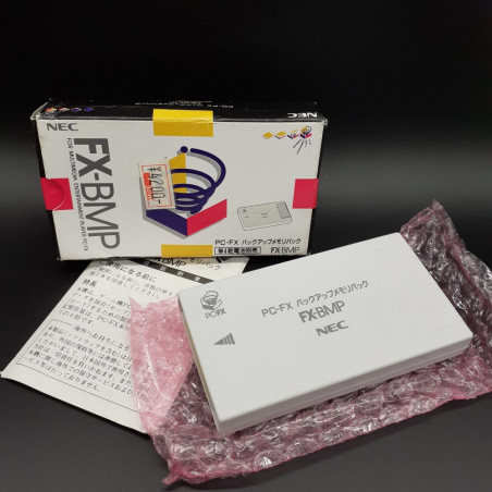 Nec PC-FX Backup Memory Pack FX-BMP Japan Ver. (Rare item) Carte Mémoire Card