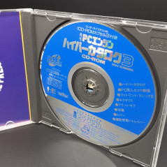 Monthly Magazine Hyper Catalog 3 Nec PC Engine SuperCD-Rom² Game Freaks Demo PCE
