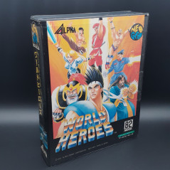 World Heroes Neo Geo AES Japan Game Fighting Alpha SNK 1992 Neogeo