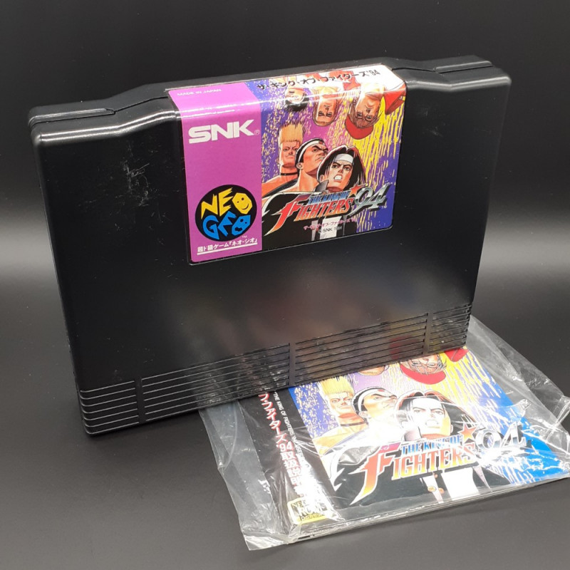 THE KING OF FIGHTERS 94 (NO BOX) KOF94 NEO GEO AES JAPAN GAME SNK NEOGEO FIGHTING 1994