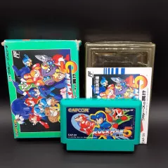 ロックマン5 ブルースの罠 Famicom FC Japan Ver. Megaman Action Capcom 1992 Nintendo  CAP-5V Mega Man