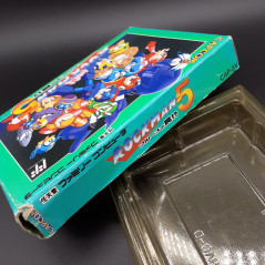 Rockman 5 Famicom FC Japan Ver. Megaman Action Capcom 1992 Nintendo CAP-5V Mega Man