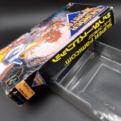 Thunder Spirits +Reg.Card Super Famicom Japan Game Nintendo SFC Shmup Tecno soft Toshiba EMI 1991