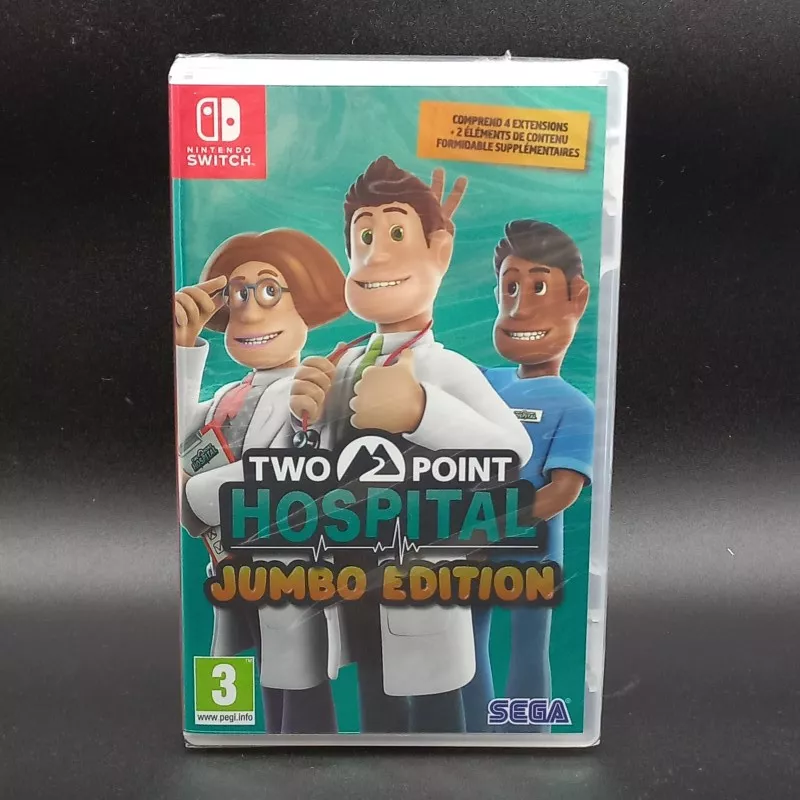 Two Point Hospital: Jumbo Edition Sony Playstation 4 PS4 From Japan NEW