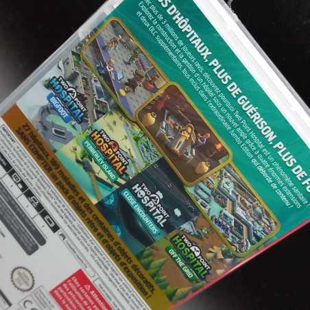 Two Points hospital JUMBO EDITION Nintendo SWITCH FR New/Sealed SEGA Gestion Simulation
